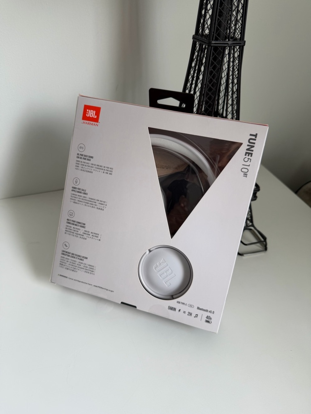 JBL White Over-Ear Headphones - Picture 2 of 7